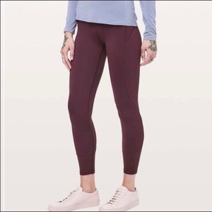 Lululemon In Movement 7/8 Tights